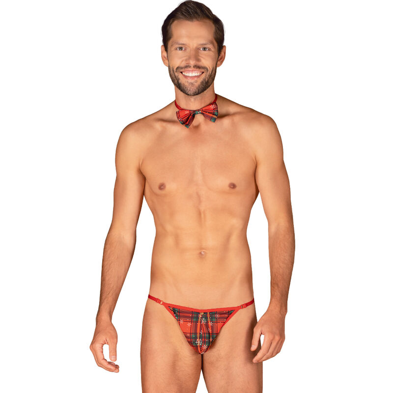OBSESSIVE – STRING MS MERRILO ET NOEUD PAPILLON TAILLE UNIQUE