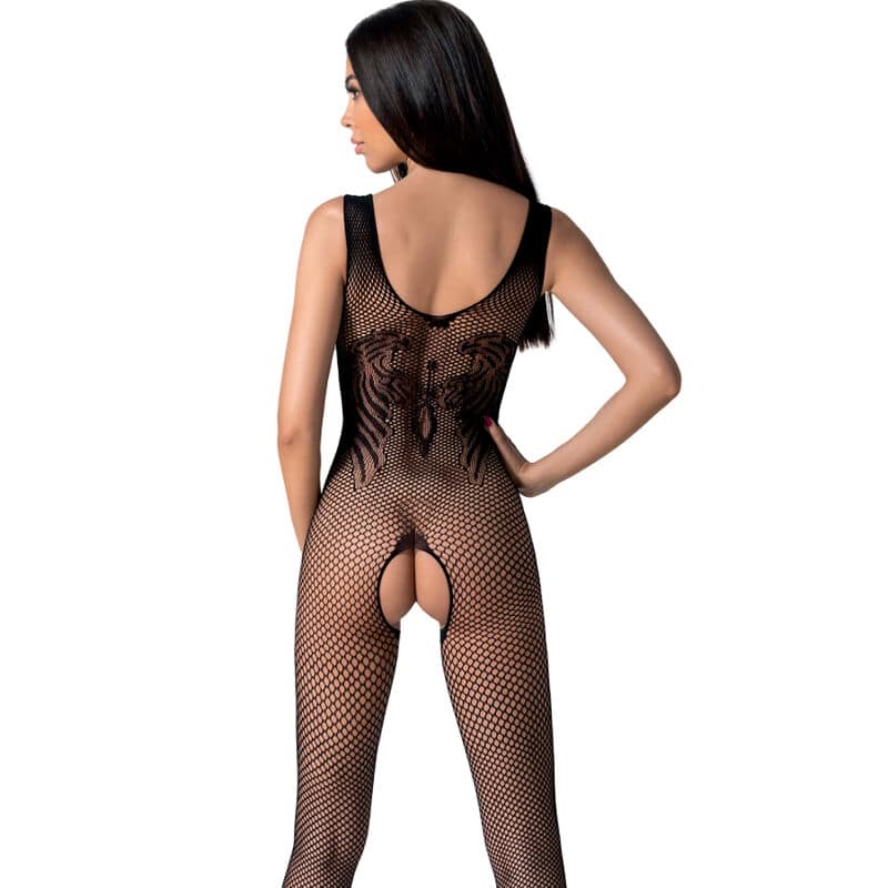 PASSION – BS098 BODYSTOCKING NOIR TAILLE UNIQUE