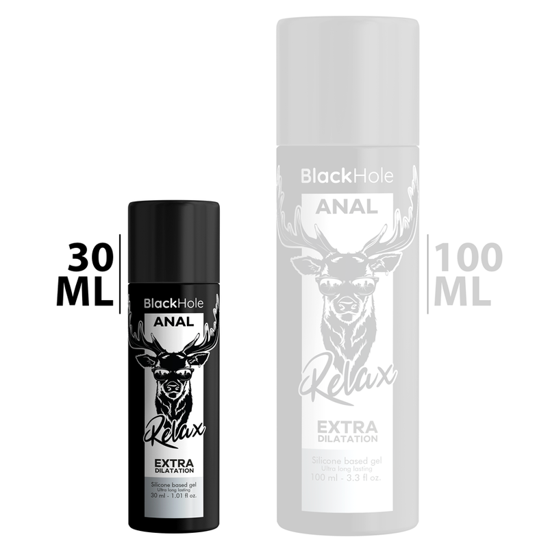 BLACK HOLE – GEL TROU NOIR BASE SILICONE DILATATION ANALE 30 ML