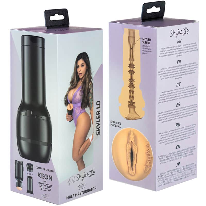 KIIROO – FEEL SKYLER LO STARS COLLECTION STROKERS COMPATIBLES POWERBLOW