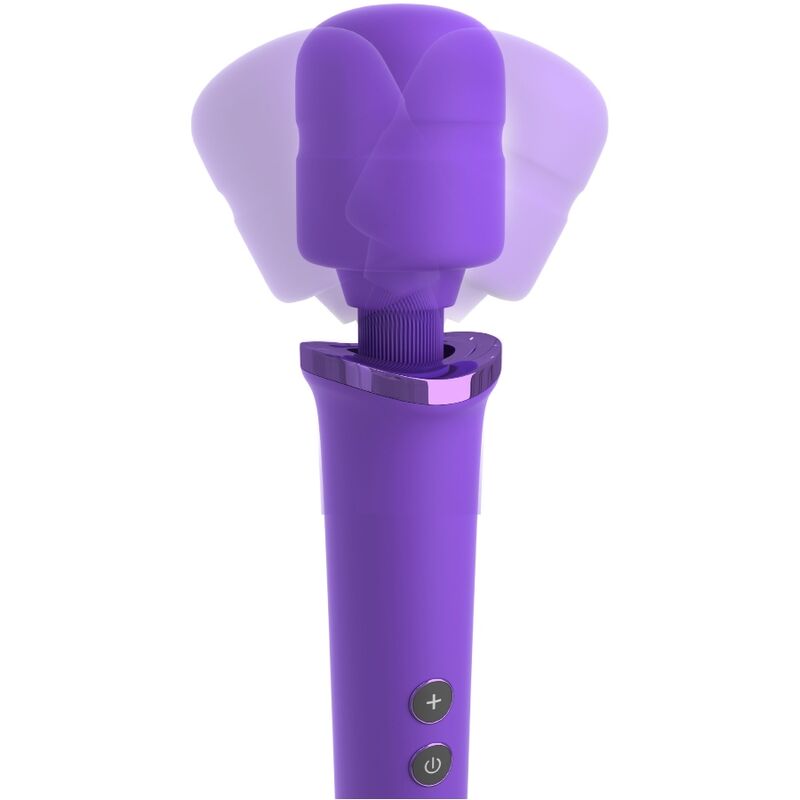 FANTASY FOR HER – BAGUETTE DE MASSAGE RECHARGEABLE POUR ELLE  VIBRATEUR 50 NIVEAUX VIOLETTES