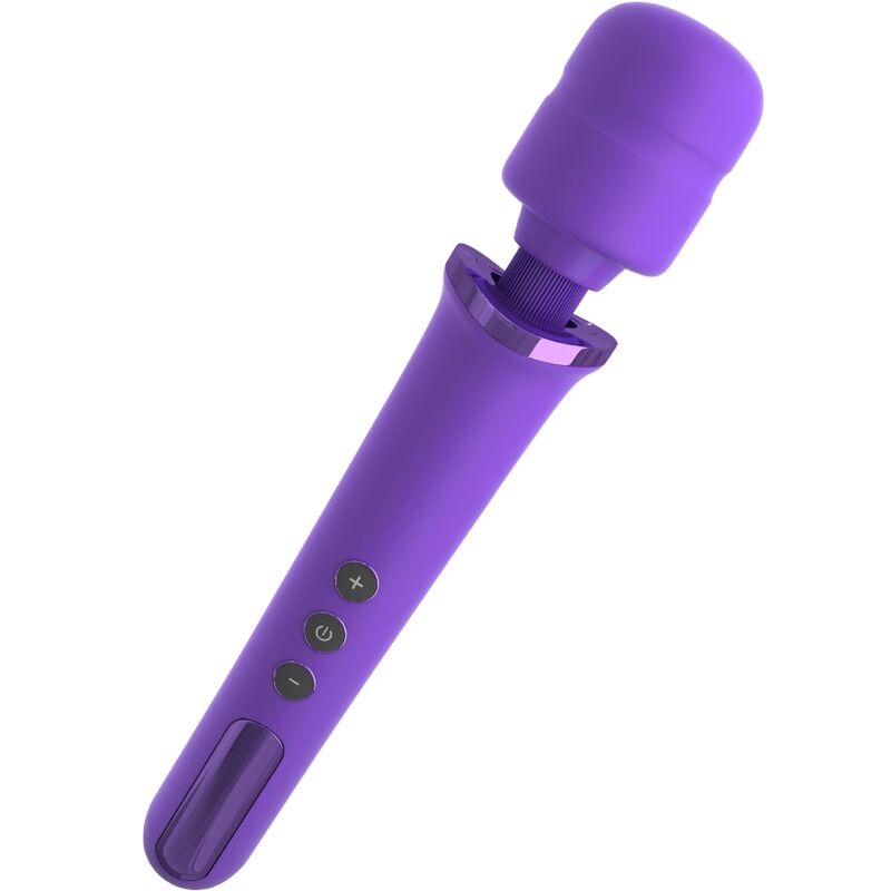FANTASY FOR HER – BAGUETTE DE MASSAGE RECHARGEABLE POUR ELLE  VIBRATEUR 50 NIVEAUX VIOLETTES