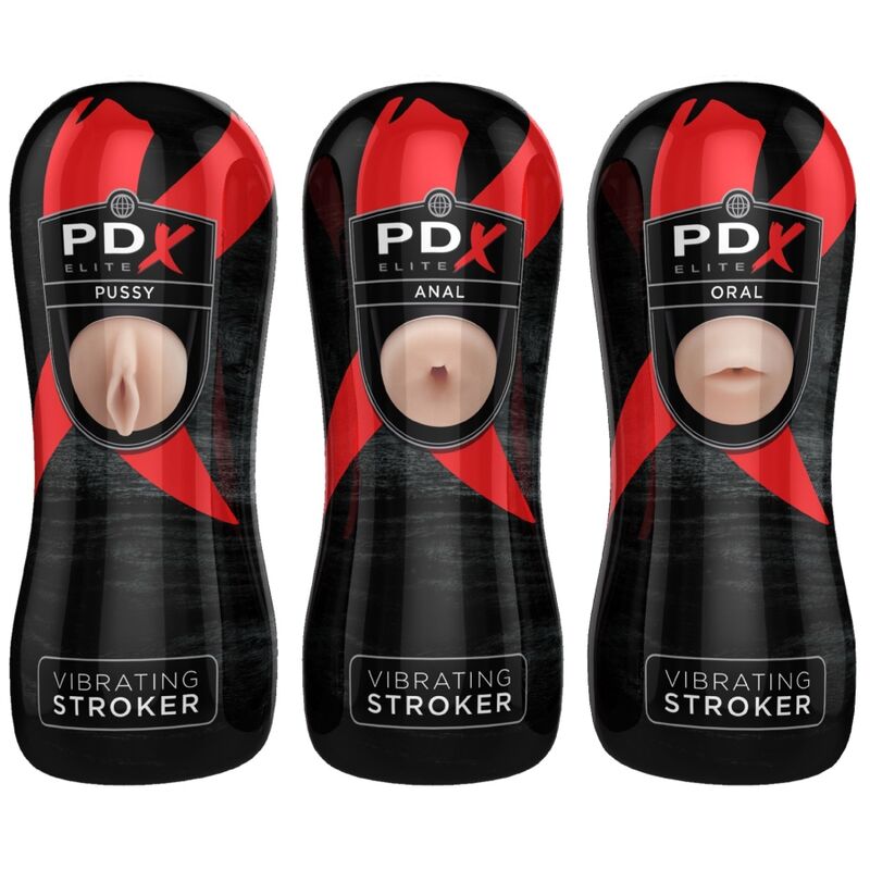 PDX ELITE – ENSEMBLE DE COUREURS 12 UNITÉS: 6X VAGIN, 3X ANO, 3X BOUCHE