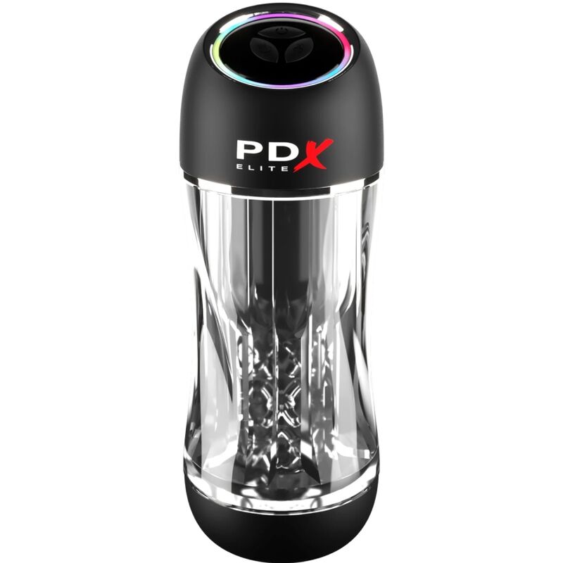 PDX ELITE – VIBRATEUR STROKER VIEWTUBE PRO TRANSPARENT