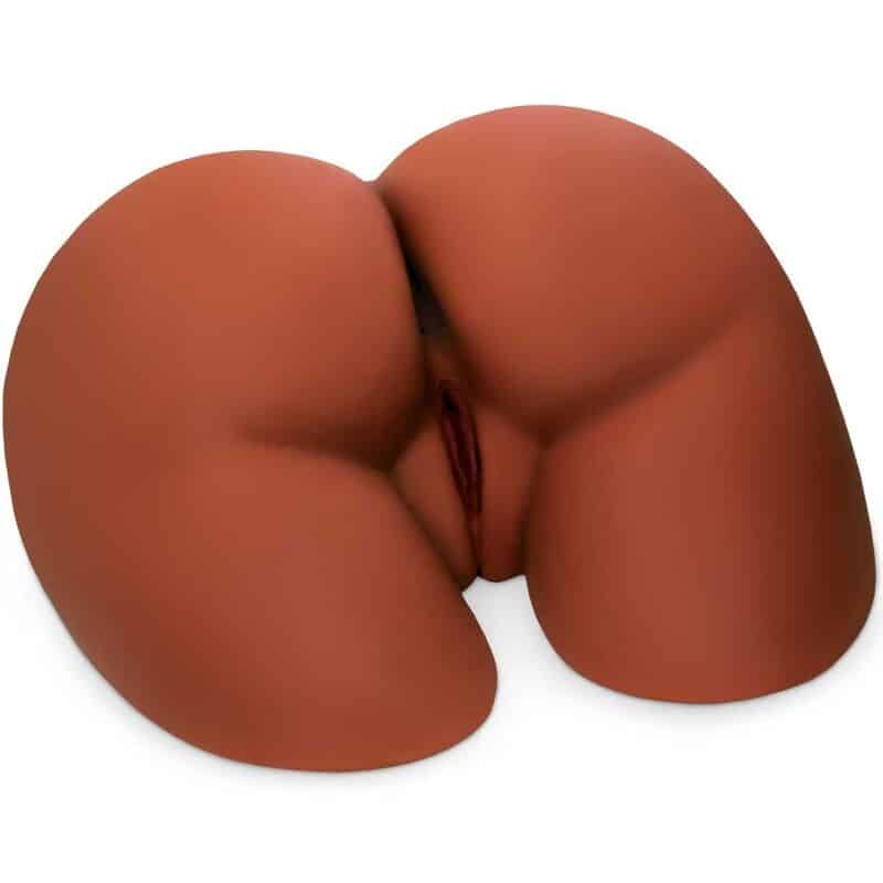 PDX PLUS – MASTURBATEUR MARRON DOUBLE ENTRÉE PERFECT ASS XL