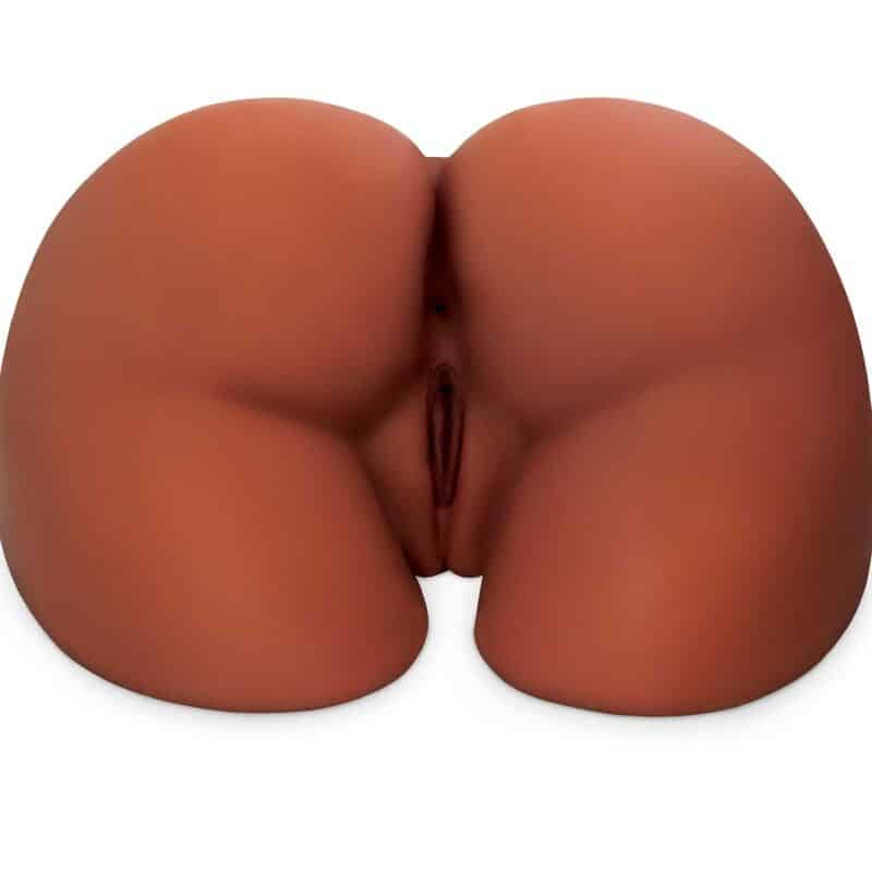 PDX PLUS – MASTURBATEUR MARRON DOUBLE ENTRÉE PERFECT ASS XL