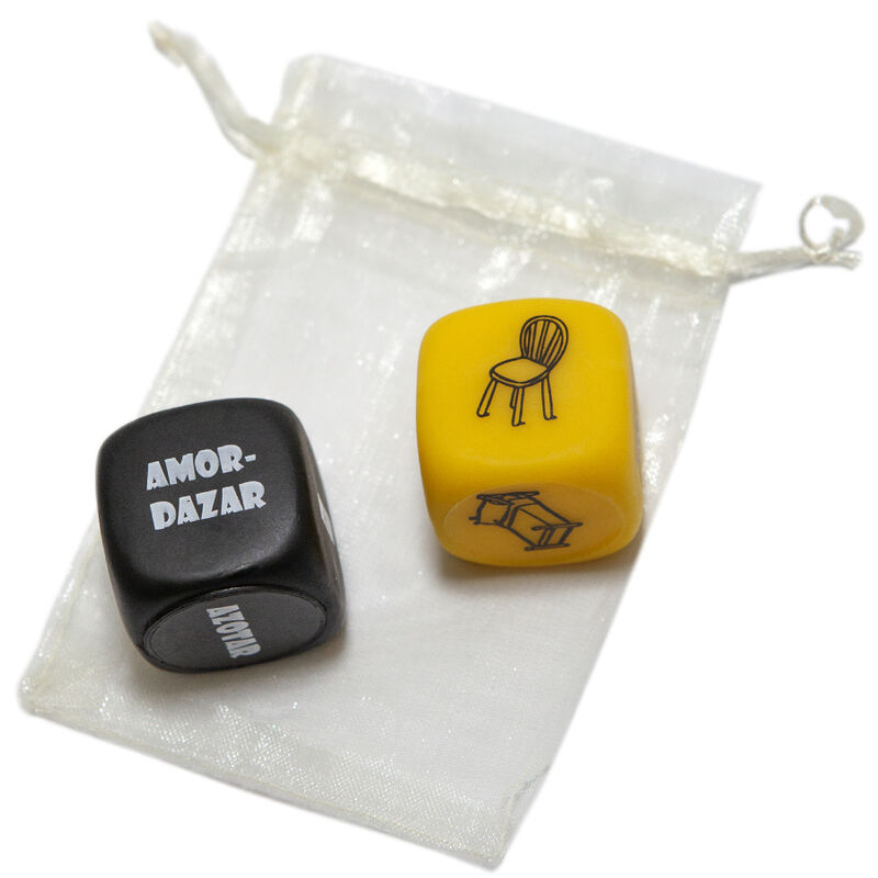 DIABLO PICANTE – SAC DE JEU AVEC DÉS SADO 3 MM x 3 MM + ARTICLE DÉS