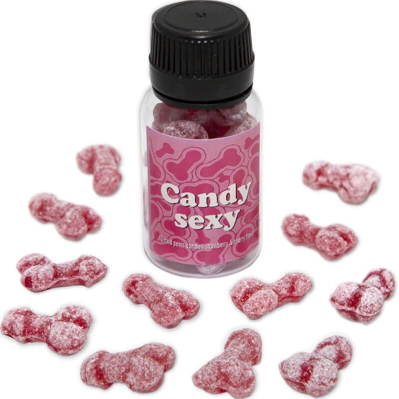 DIABLO PICANTE – CANDY SEXY POT DE 12 GUMMIES SAVEUR FRAISE-CERISE
