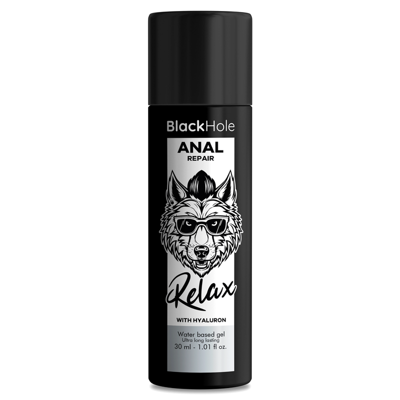 BLACK HOLE – RÉPARATION ANAL À BASE D »EAU RELAX AVEC HYALURON 30 ML