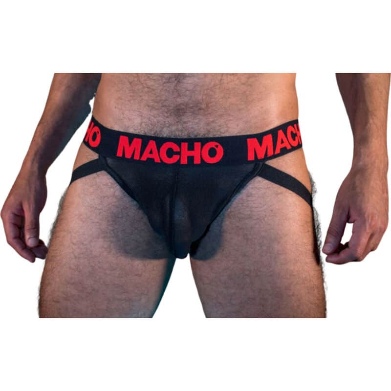 MACHO – JOCK MX26X2 NOIR/ROUGE