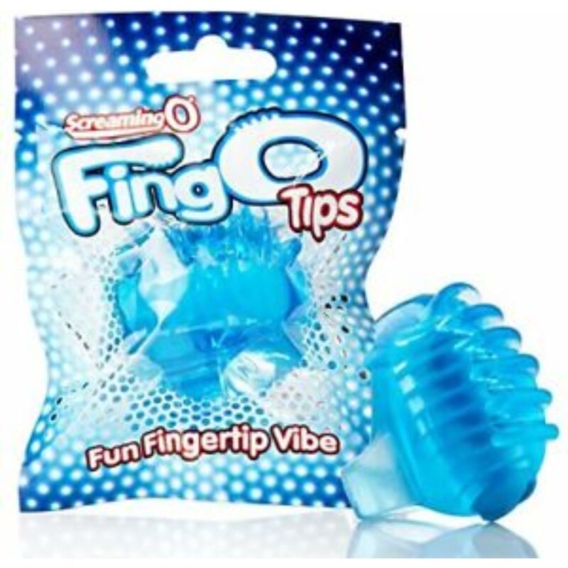 SCREAMING O – ANNEAU POUR LES DOIGTS FINGO TIPS BLEU