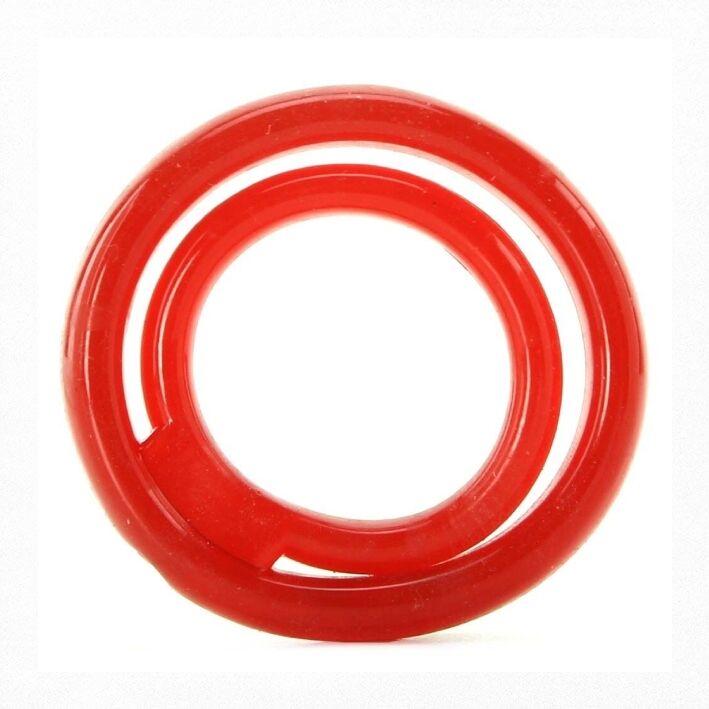 SCREAMING O – ANNEAU PÉNIENO 2 ROUGE