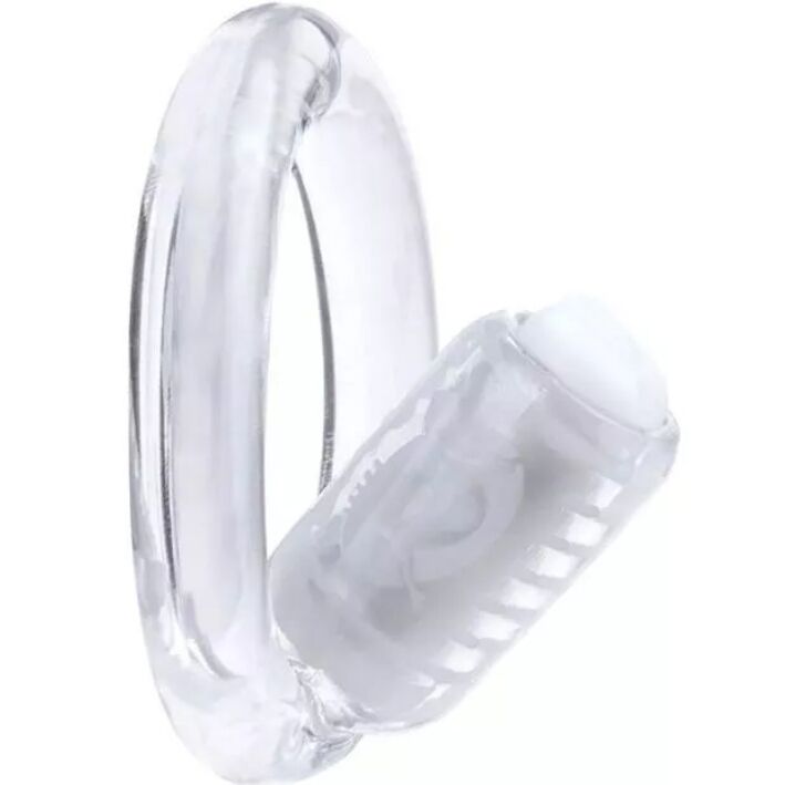 SCREAMING O – ANNEAU PÉNIEN VIBREUR GO Q VIBE TRANSPARENT