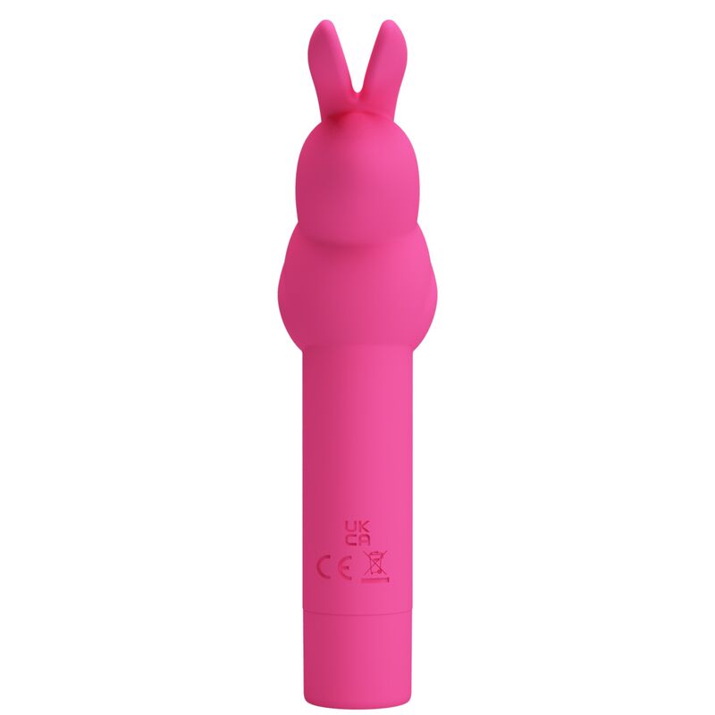 PRETTY LOVE – VIBRATEUR EN SILICONE LAPIN GERARDO FUSCHIA