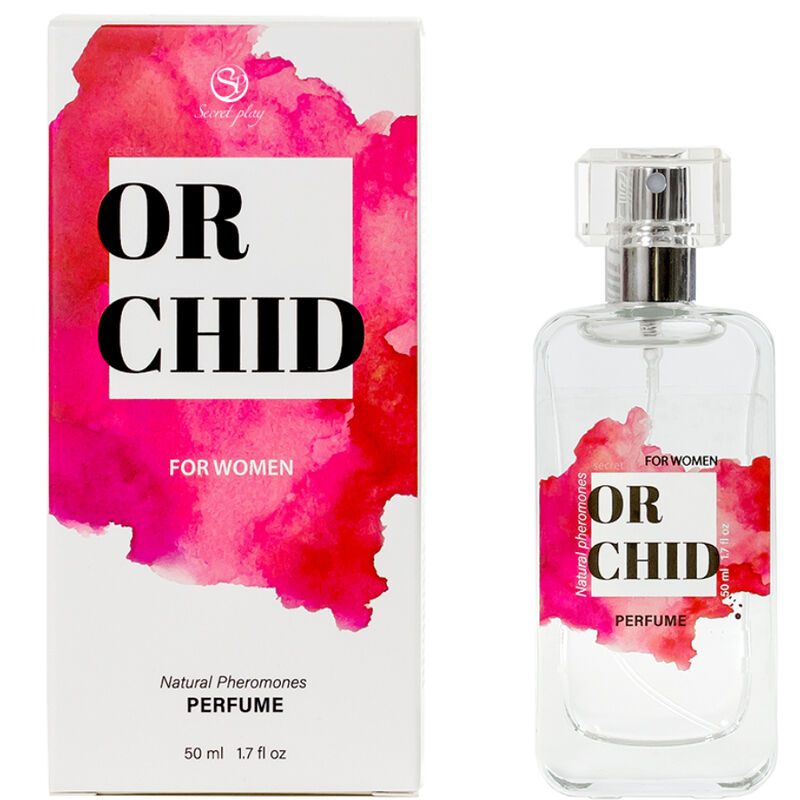 SECRETPLAY – SPRAY PARFUM AUX PHÉROMONES NATURELLES D’ORCHIDÉE 50 ML