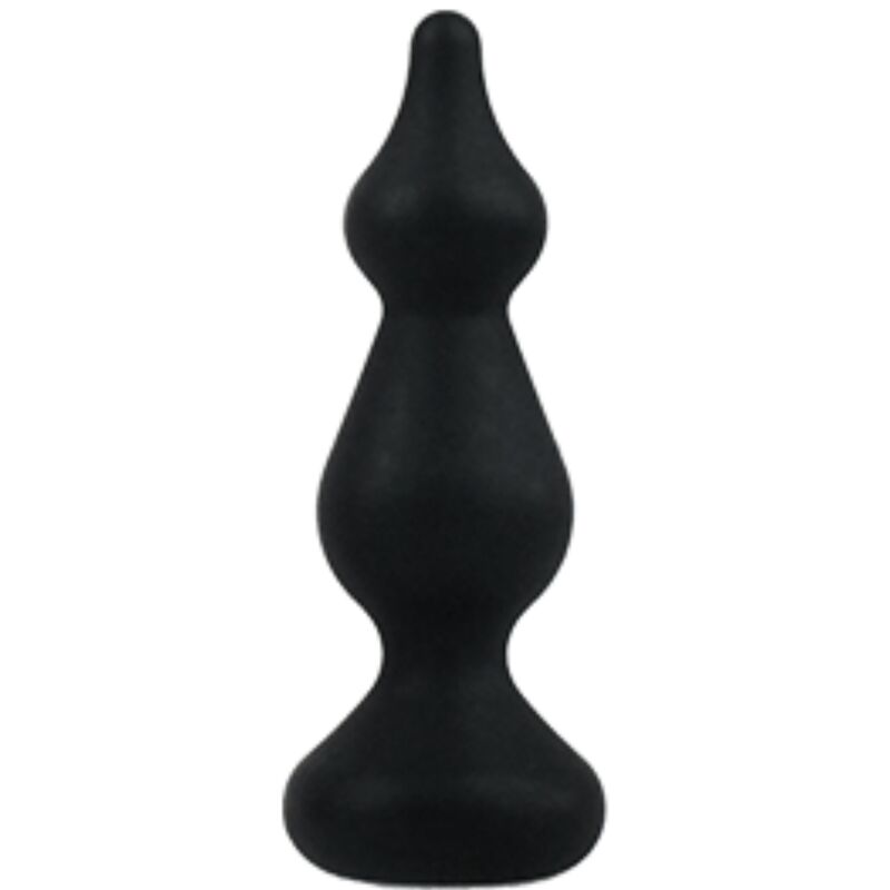 ADRIEN LASTIC – PLUG ANAL AMUSE SILICONE NOIR TAILLE S