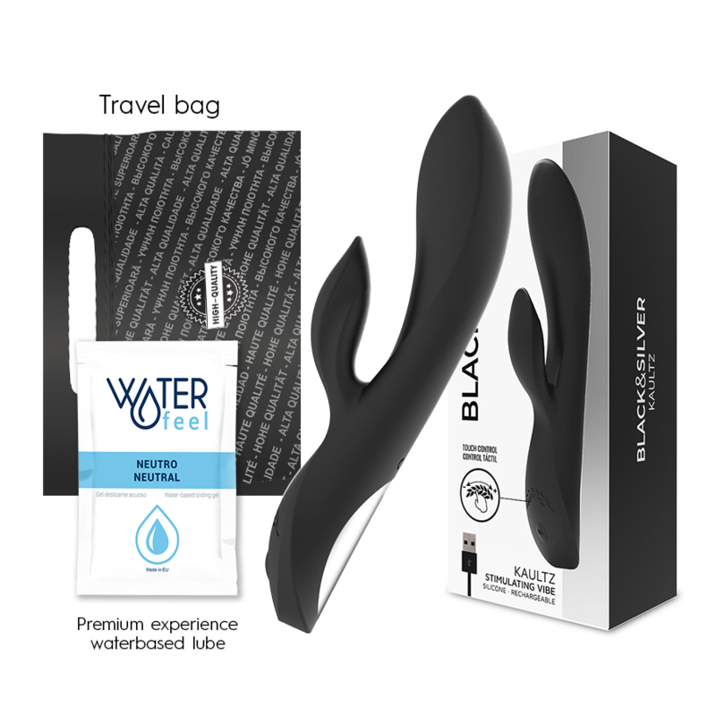 BLACKSILVER – VIBRATEUR KAULTZ TOUCH CONTROL