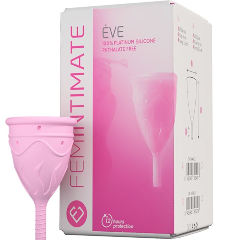 FEMINTIMATE – COUPE MENSTRUELLE EN SILICONE EVE TAILLE L