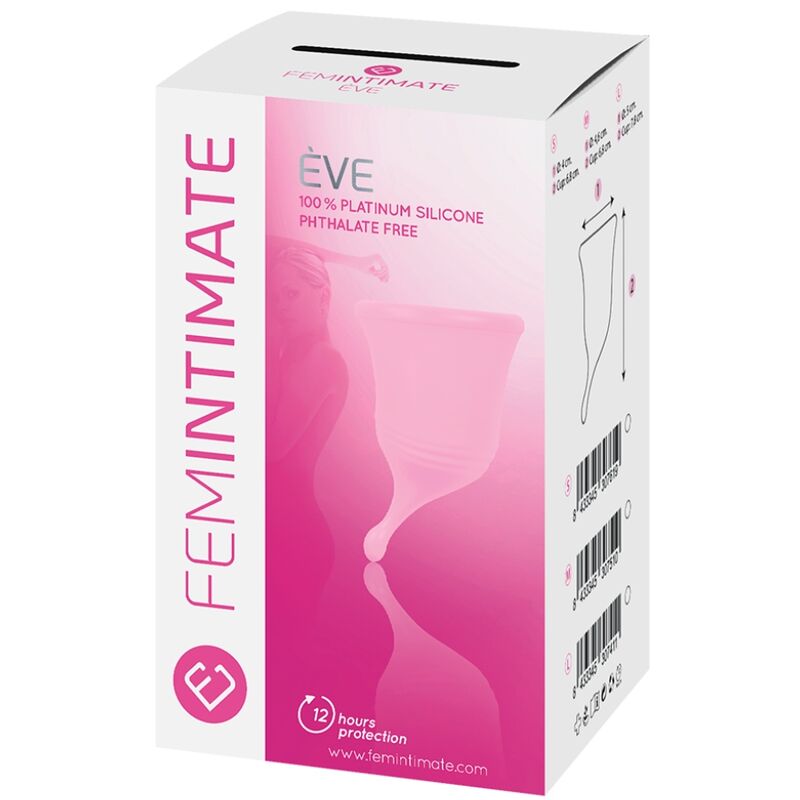 FEMINTIMATE – EVE NEW COUPE MENSTRUELLE EN SILICONE TAILLE L