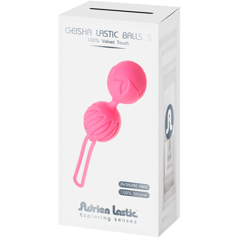 ADRIEN LASTIC – BALLES GEISHA LASTIC SILICONE TAILLE S ROSE