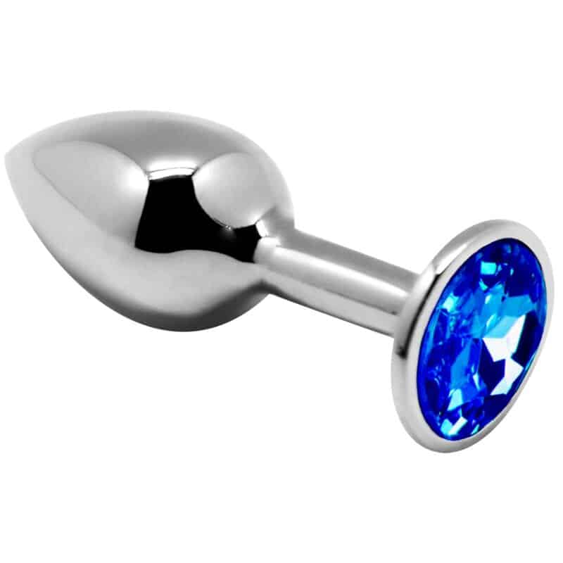 ALIVE – MINI PLUG MÉTAL BLEU PLAISIR ANAL TAILLE M