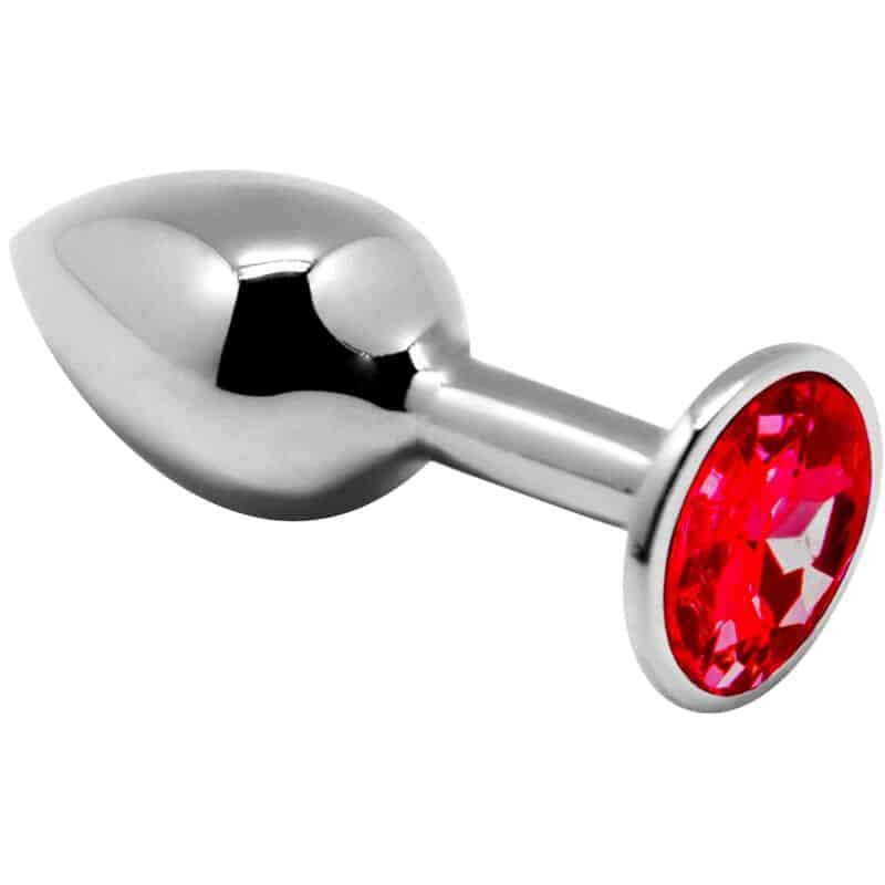 ALIVE – MINI PLUG ANAL PLEASURE MÉTAL ROUGE TAILLE L