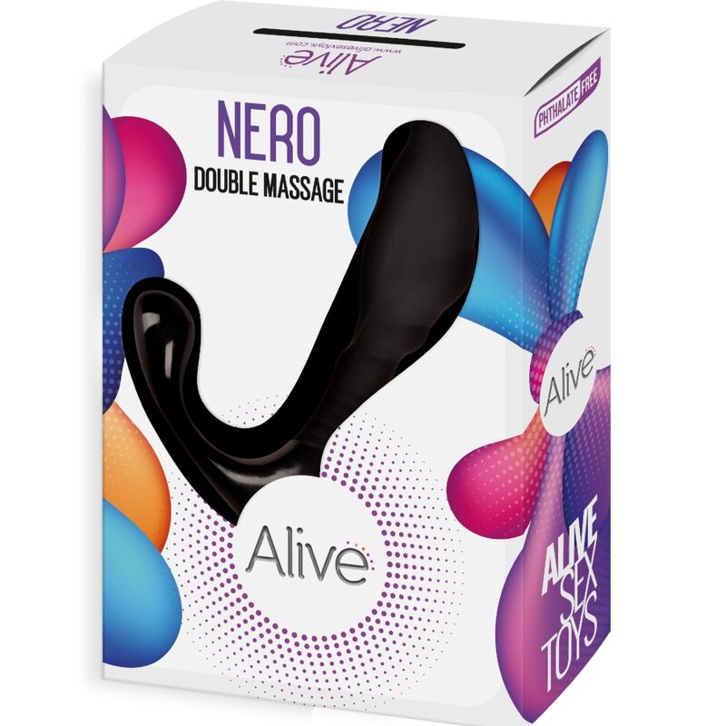 ALIVE – NERO DOUBLE MASSEUR ANAL  PROSTATIQUE