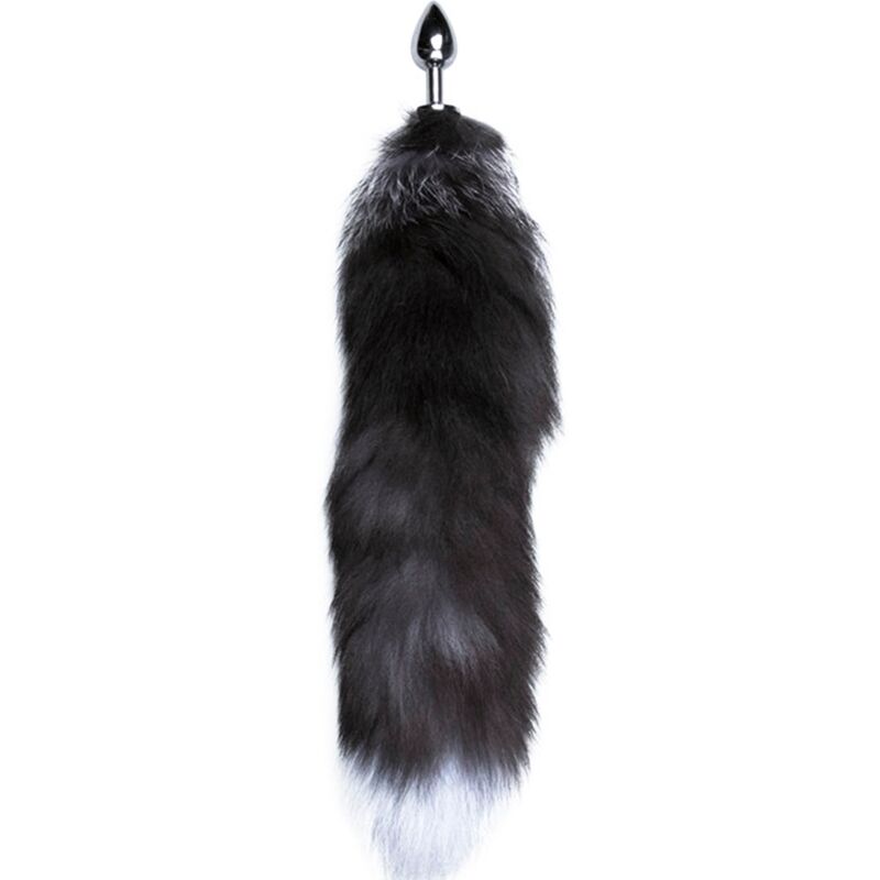 ALIVE – PLUG DE PLAISIR ANAL QUEUE DE RENARD EN MÉTAL TAILLE S