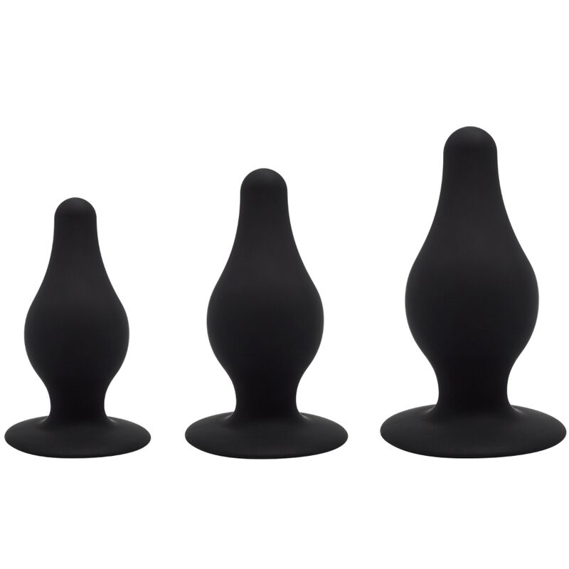 SILEXD – KIT PLUG ANAL PREMIUM SILEXPAN SILICONE THERMOREACTIF TAILLE S/M/L