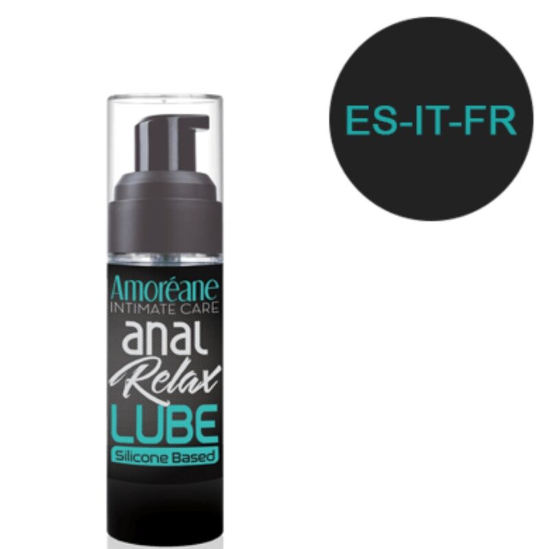 AMOREANE – LUBRIFIANT ANAL À BASE DE SILICONE 30 ML ES/IT/FR