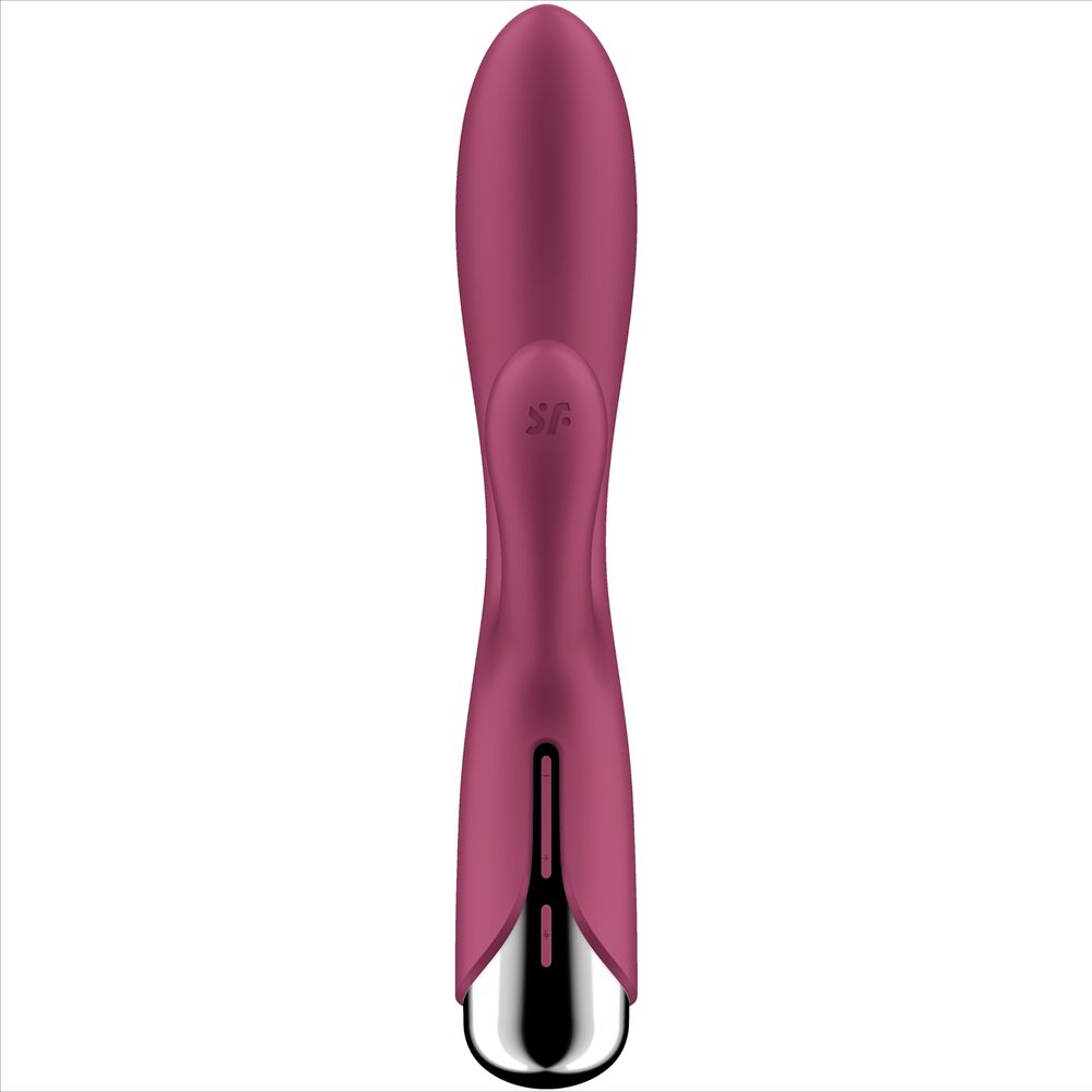 SATISFYER – SPINNING RABBIT 1 CLITORIS ET STIMULATION DU POINT G ROUGE