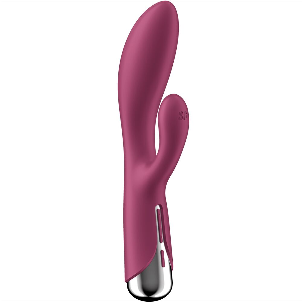 SATISFYER – SPINNING RABBIT 1 CLITORIS ET STIMULATION DU POINT G ROUGE