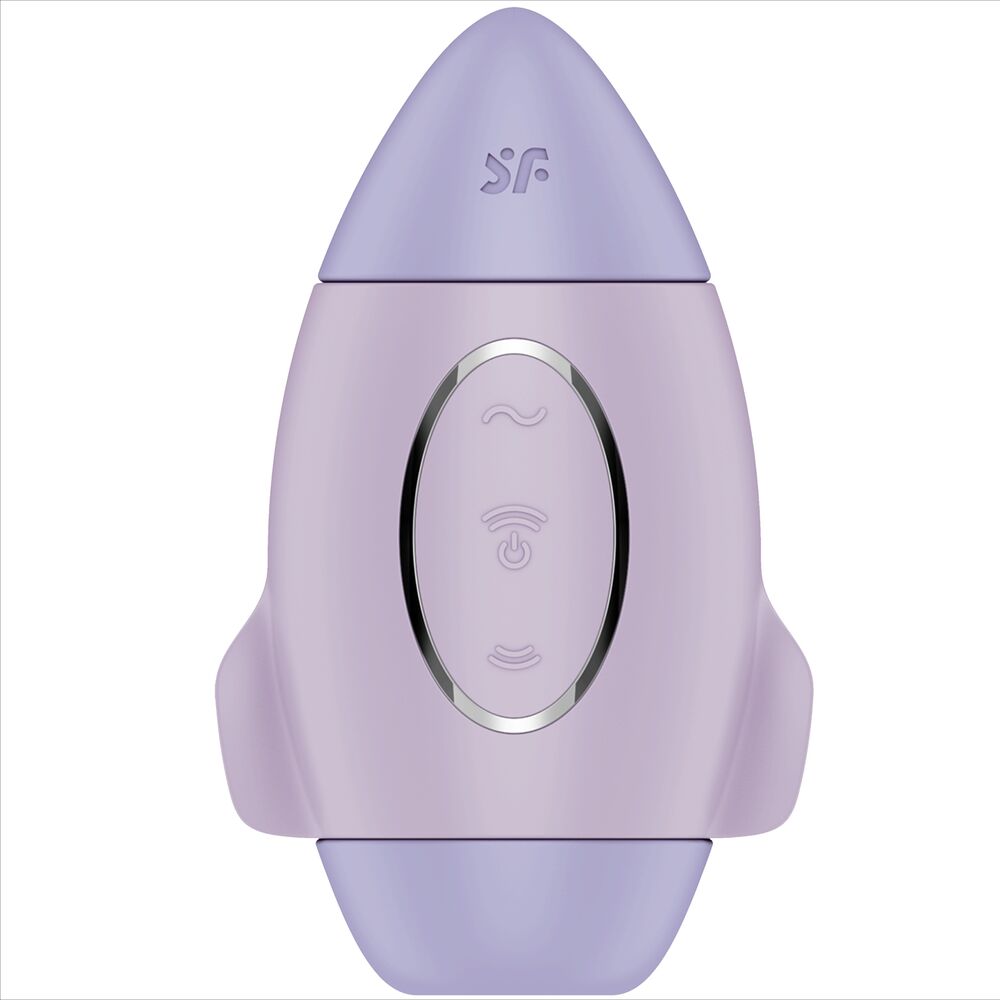 SATISFYER – MISSION CONTROL PETIT VIBRATEUR  DOUBLE IMPULSION LILAS