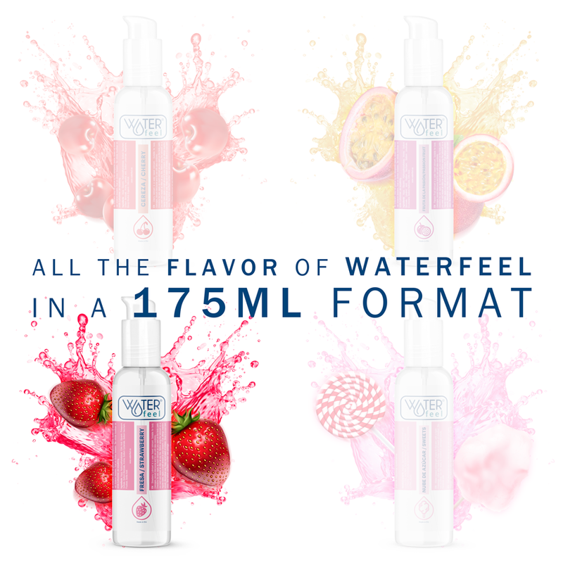 WATERFEEL – LUBRIFIANT À BASE D’EAU DE FRAISE 175 ML