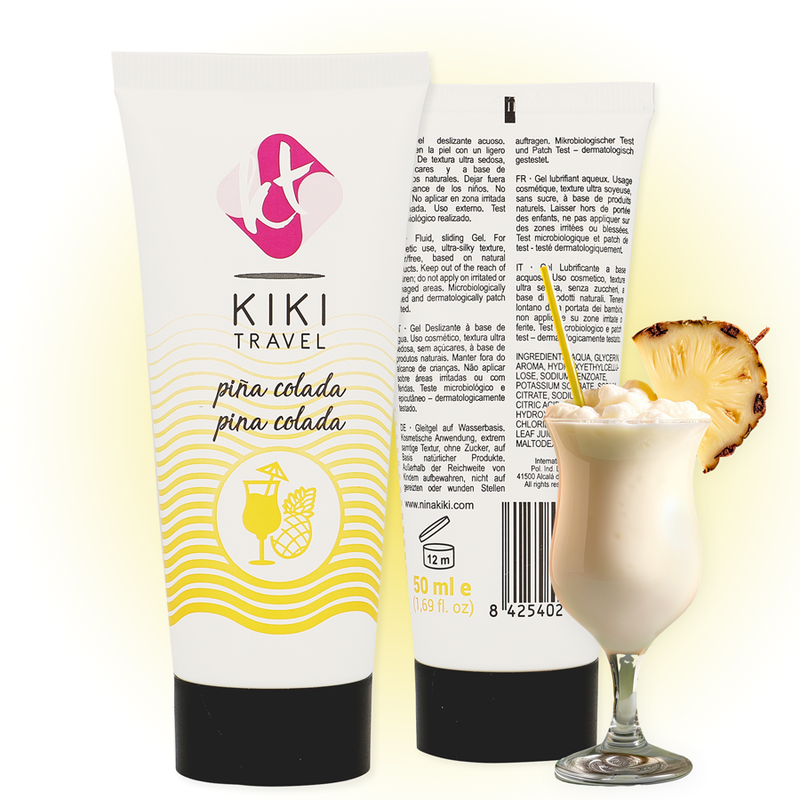 KIKÍ TRAVEL – PINA COLADA LUBRIFIANT 50 ML