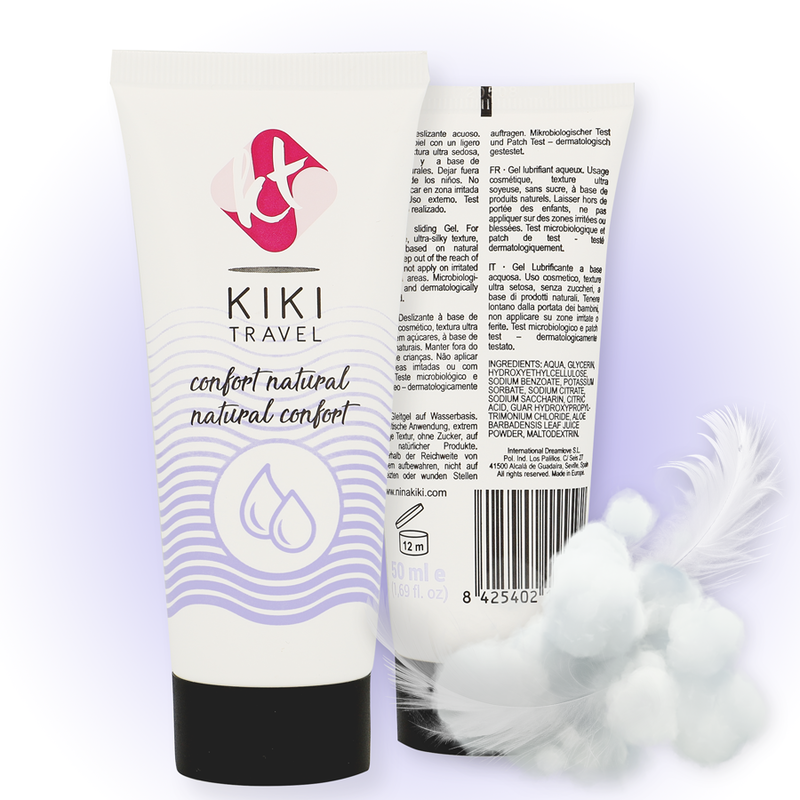KIKÍ TRAVEL – CONFORT LUBRIFIANT NATUREL 50 ML