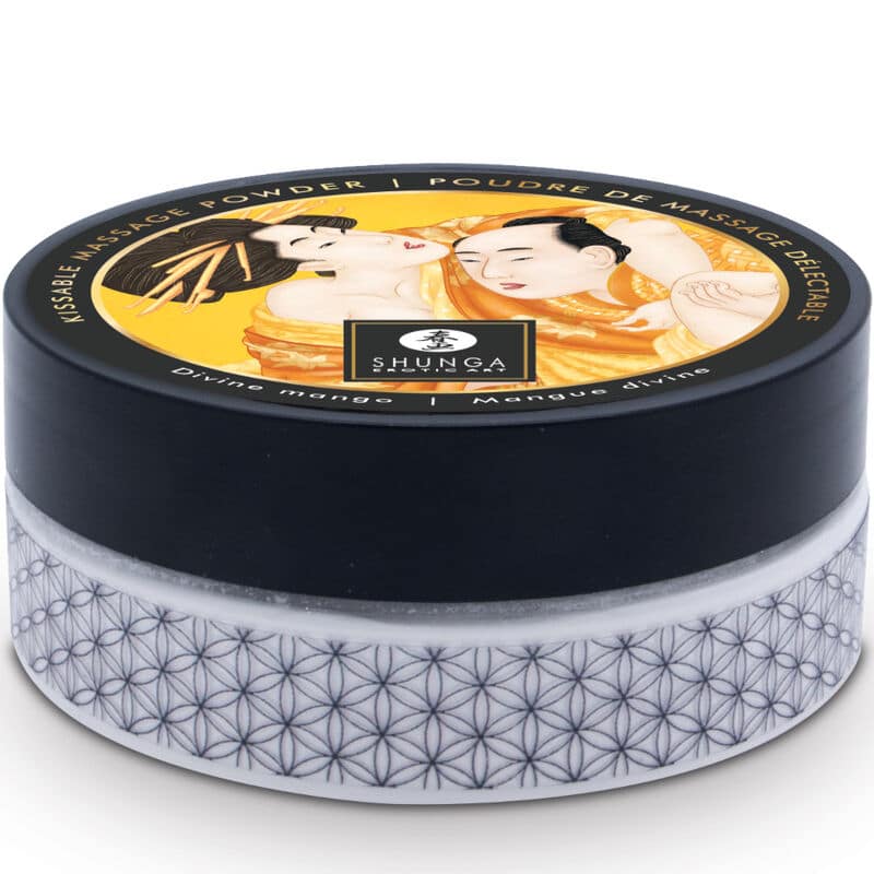 SHUNGA – KIT DE POUDRE DE MASSAGE COMESTIBLE MANGUE