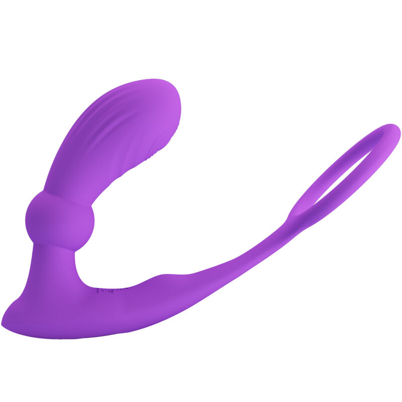 PRETTY LOVE – ANNEAU ANAL ET VIBRATEUR WARREN VIOLET