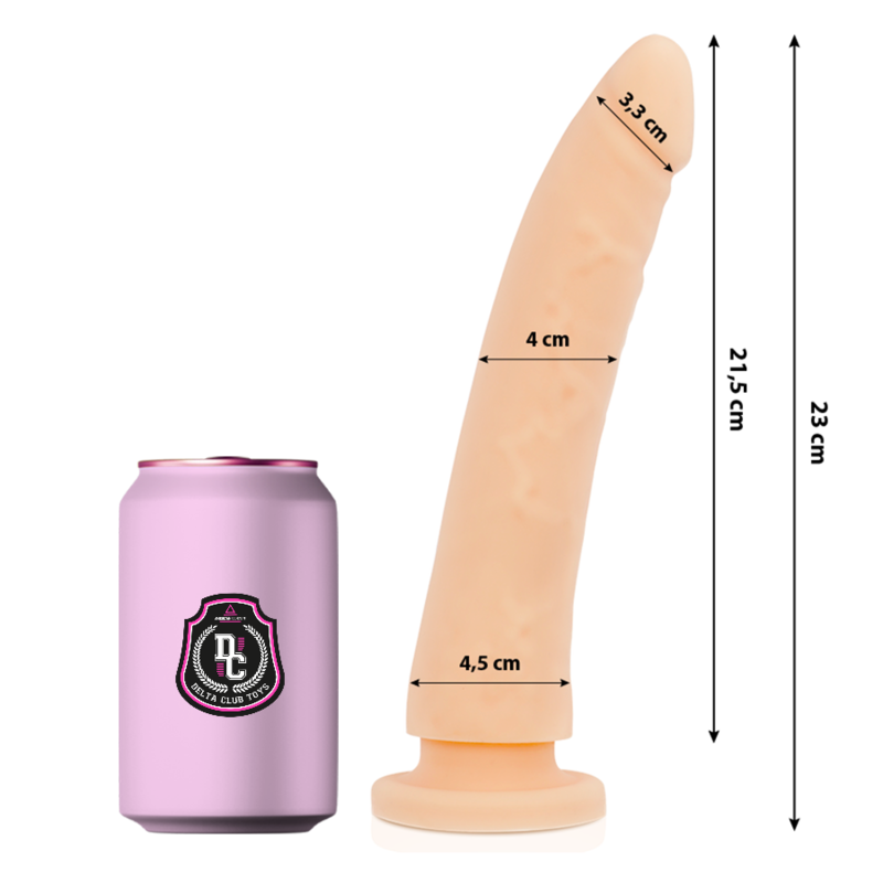 DELTA CLUB – TOYS GODE NATUREL MÉDICAL SILICONE 23 X 4,5 CM
