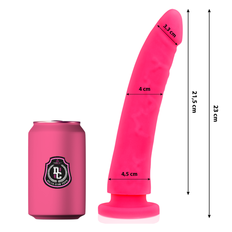DELTA CLUB – TOYS GODE MÉDICAL ROSE EN SILICONE 23 X 4,5 CM