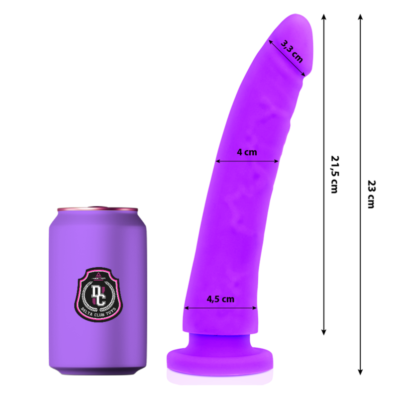 DELTA CLUB – TOYS GODE MÉDICAL LILAS SILICONE 23 X 4,5 CM