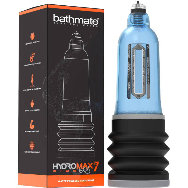 BATHMATE – HYDROMAX 7 WIDE BOY X30 BLEU