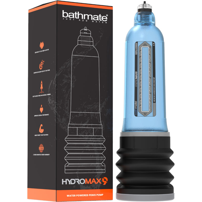 BATHMATE – HYDROMAX 9 AUGMENTATION DE PÉNIS BLEU