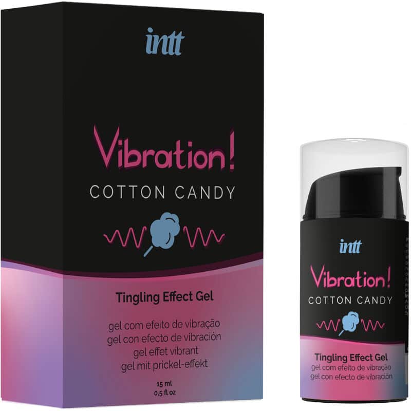 INTT – GEL EFFET VIBRANT UNISEXE BARBE À PAPA 15 ML