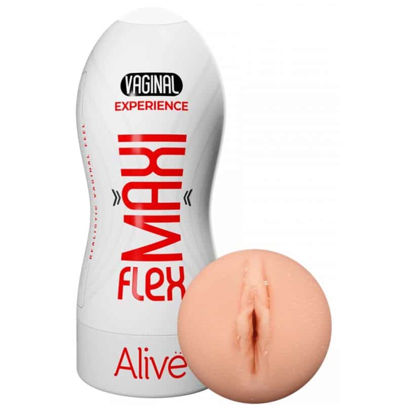 ALIVE – MASTURBADEUR MASCULIN MAXI FLEX TAILLE VAGINALE L