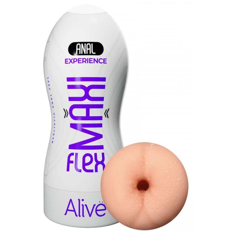 ALIVE – MASTURBATEUR ANAL MASCULIN MAXI FLEX TAILLE L