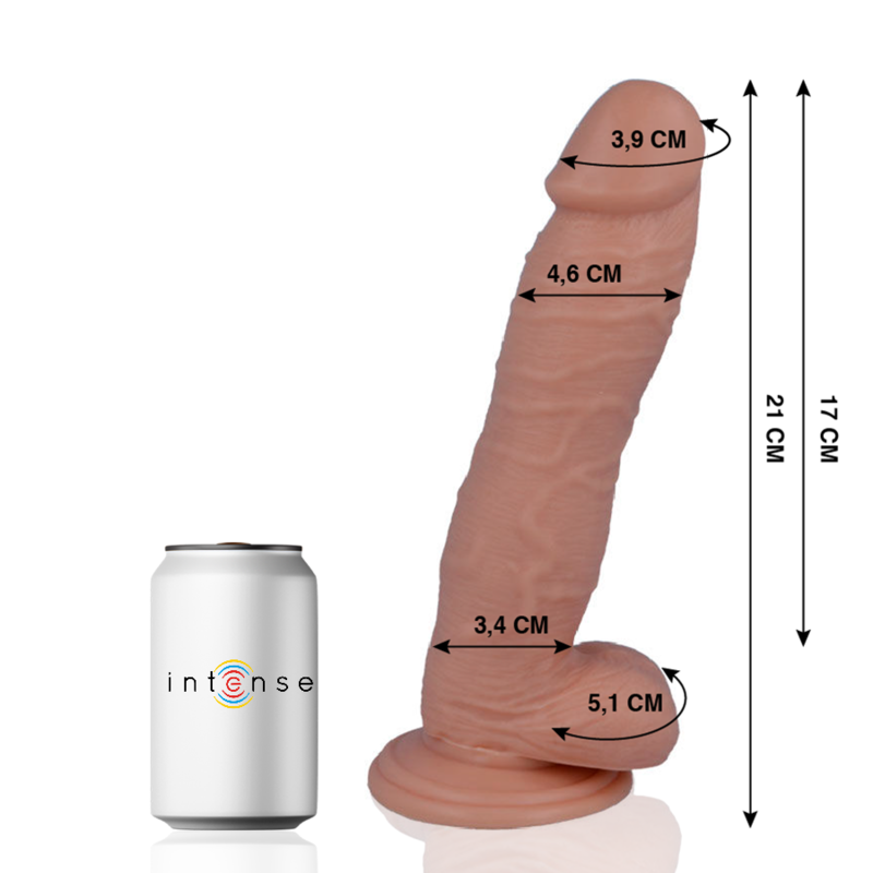 MR INTENSE – 24 PÉNIS RÉALISTE 21 CM -O- 4.6 CM