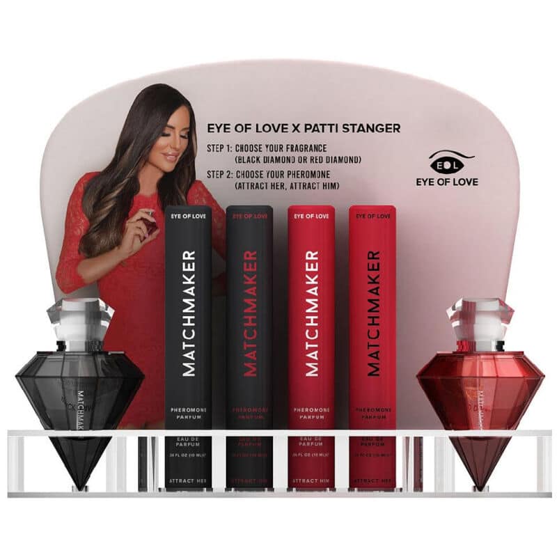 EYE OF LOVE – PRÉSENTOIR MATCHMAKER 24 PIÈCES + TESTEURS