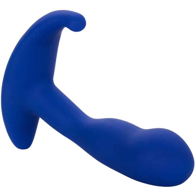ADMIRAL – STIMULATEUR  VIBRATEUR ANAL COURBÉ BLEU