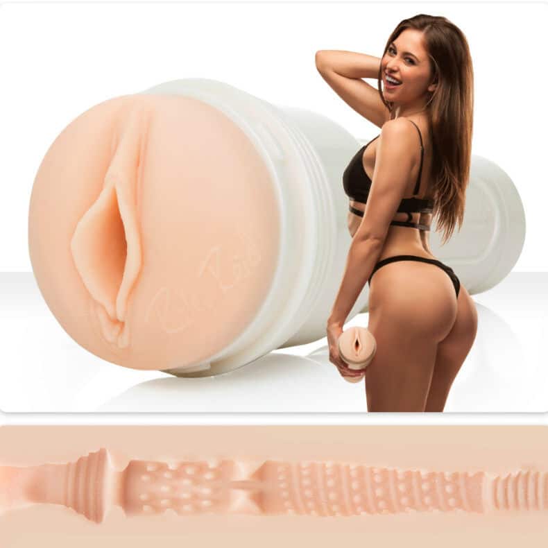 FLESHLIGHT – VAGIN RILEY REID UTOPIA + LANCEMENT UNIVERSEL + LUBRIFIANT QUALITÉ AQUA 50 ML